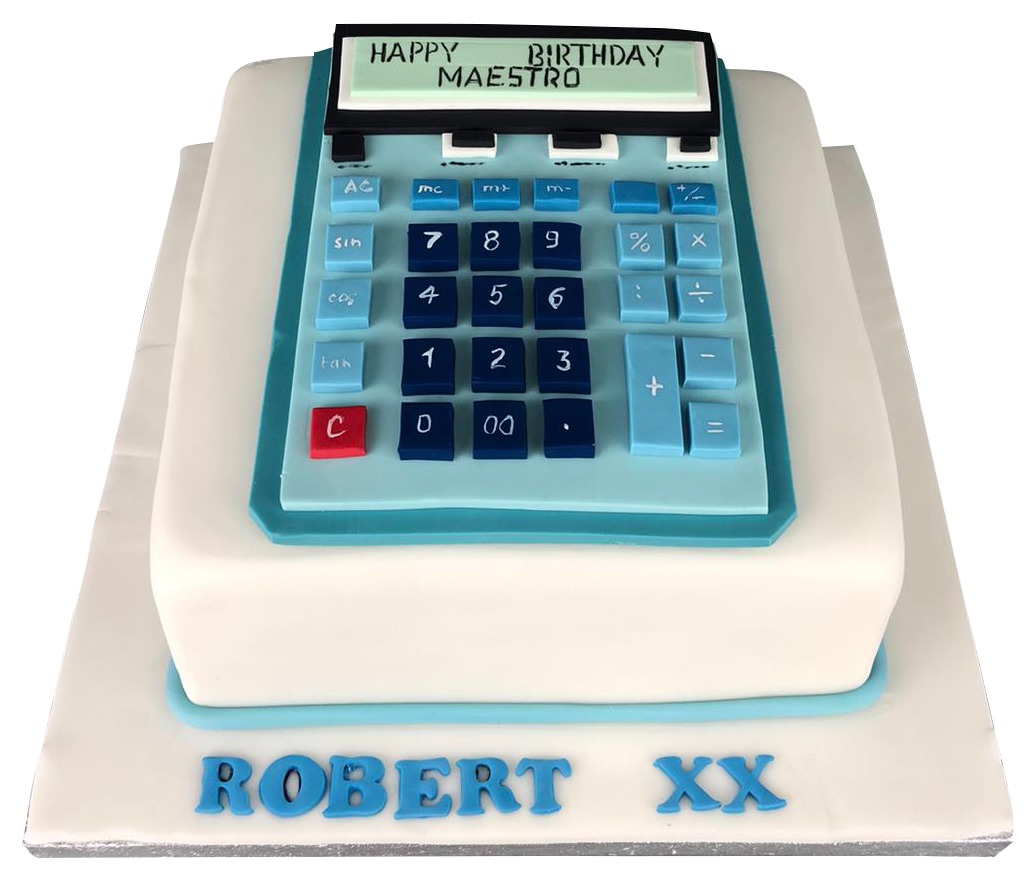 Calculator Cake