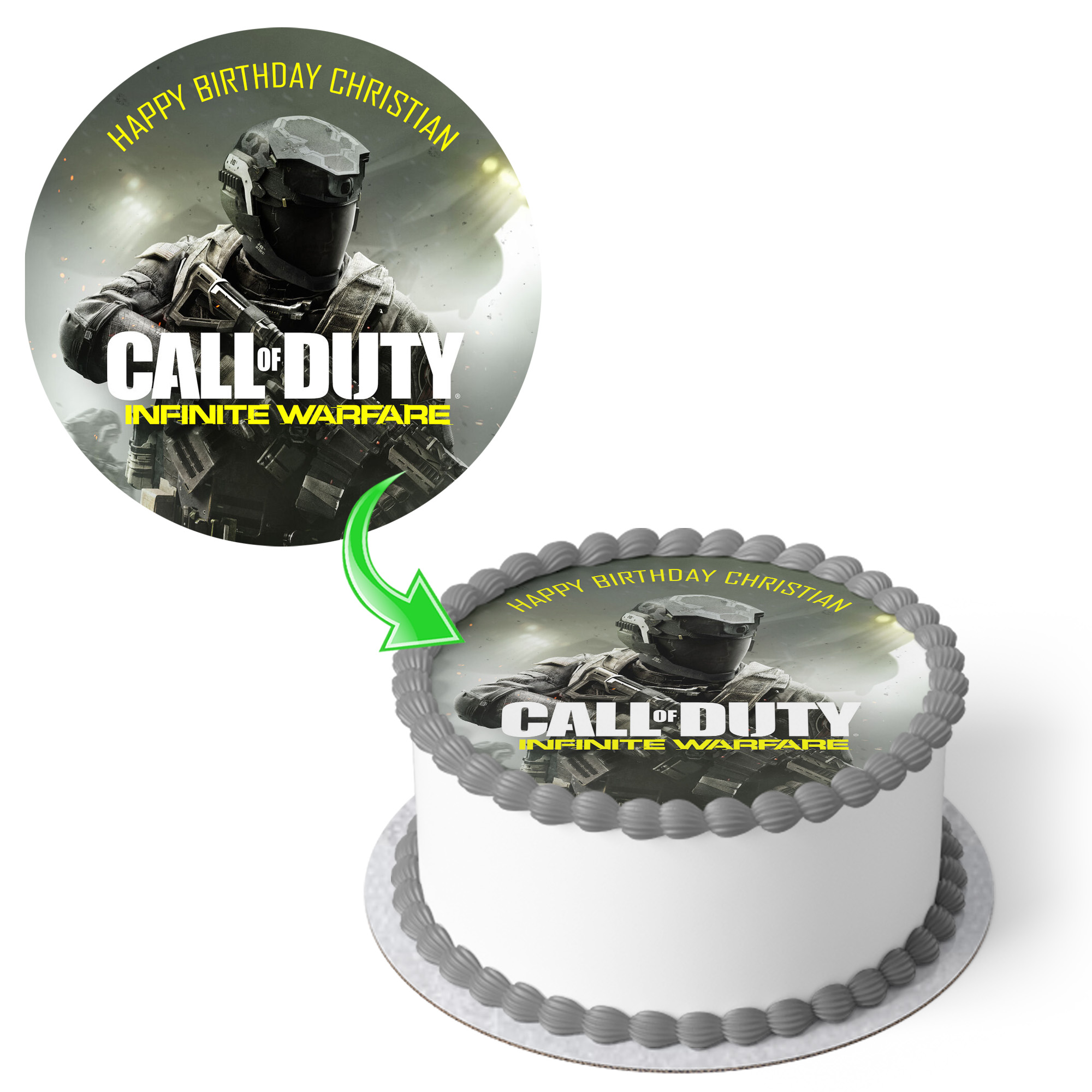 Call of duty cake