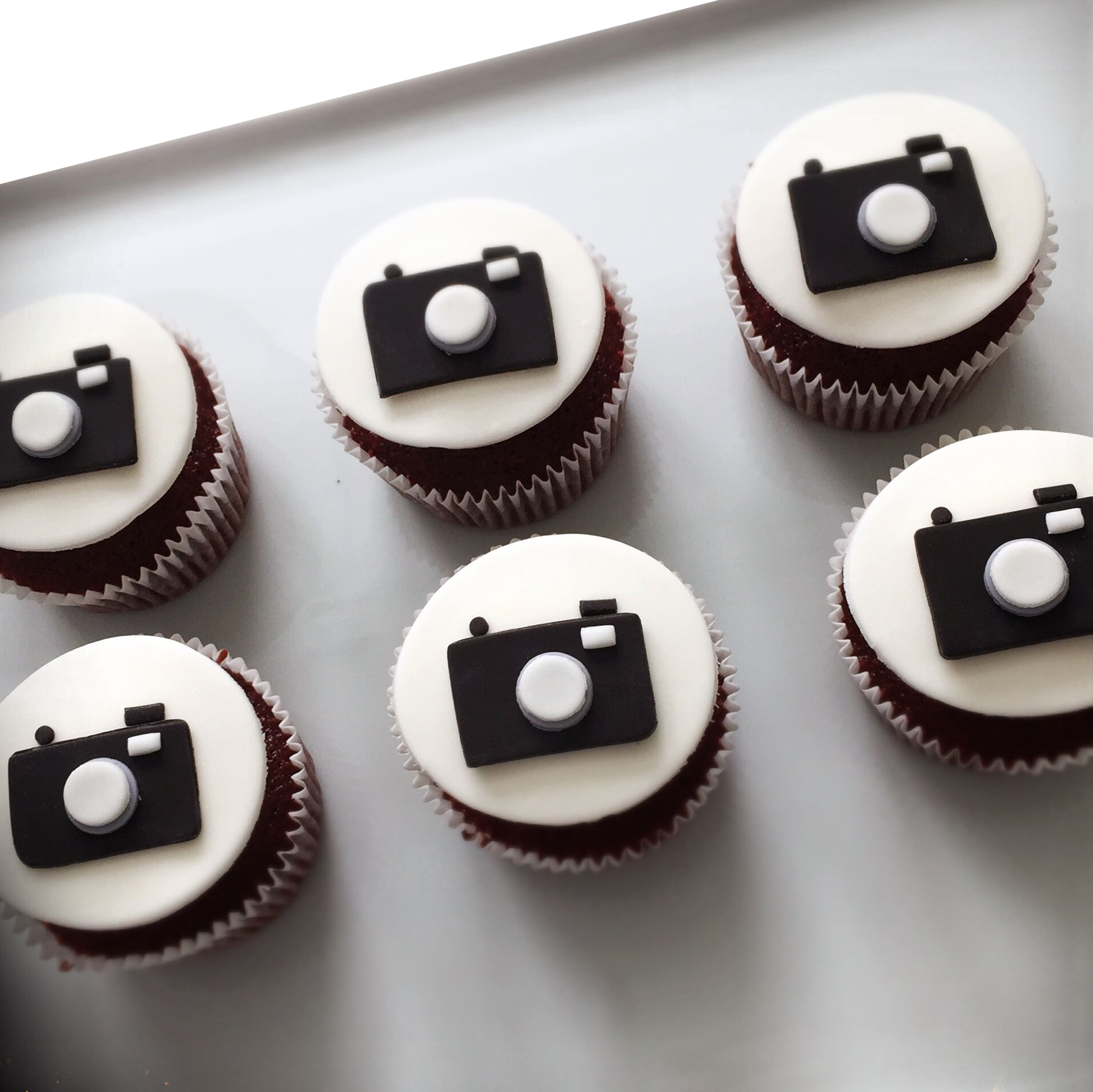 Camera Theme Cupcakes