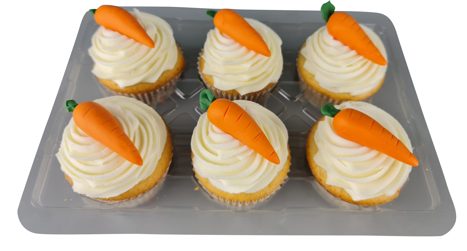 Carrot Cup cakes - Pack of 6