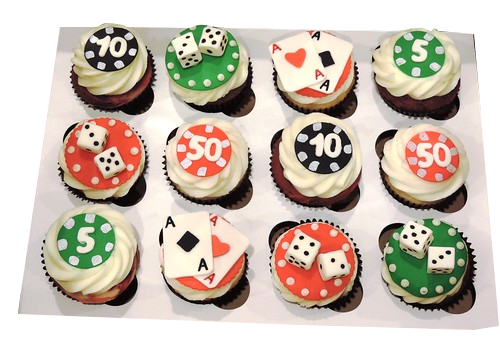 Casino Theme Cupcakes