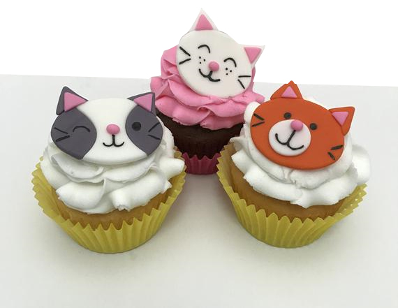 Cat Theme Cupcakes