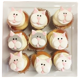 Cat Theme Cupcakes