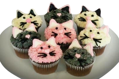 Cat Theme Cupcakes