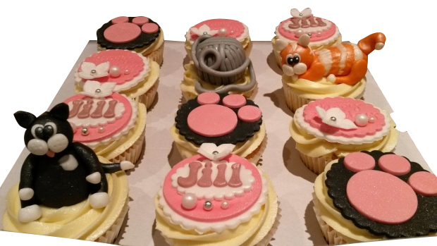 Cat Theme Cupcakes