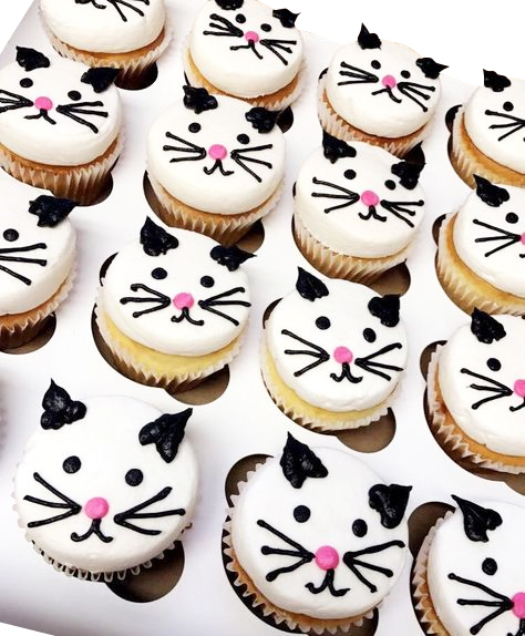 Cat Theme Cupcakes