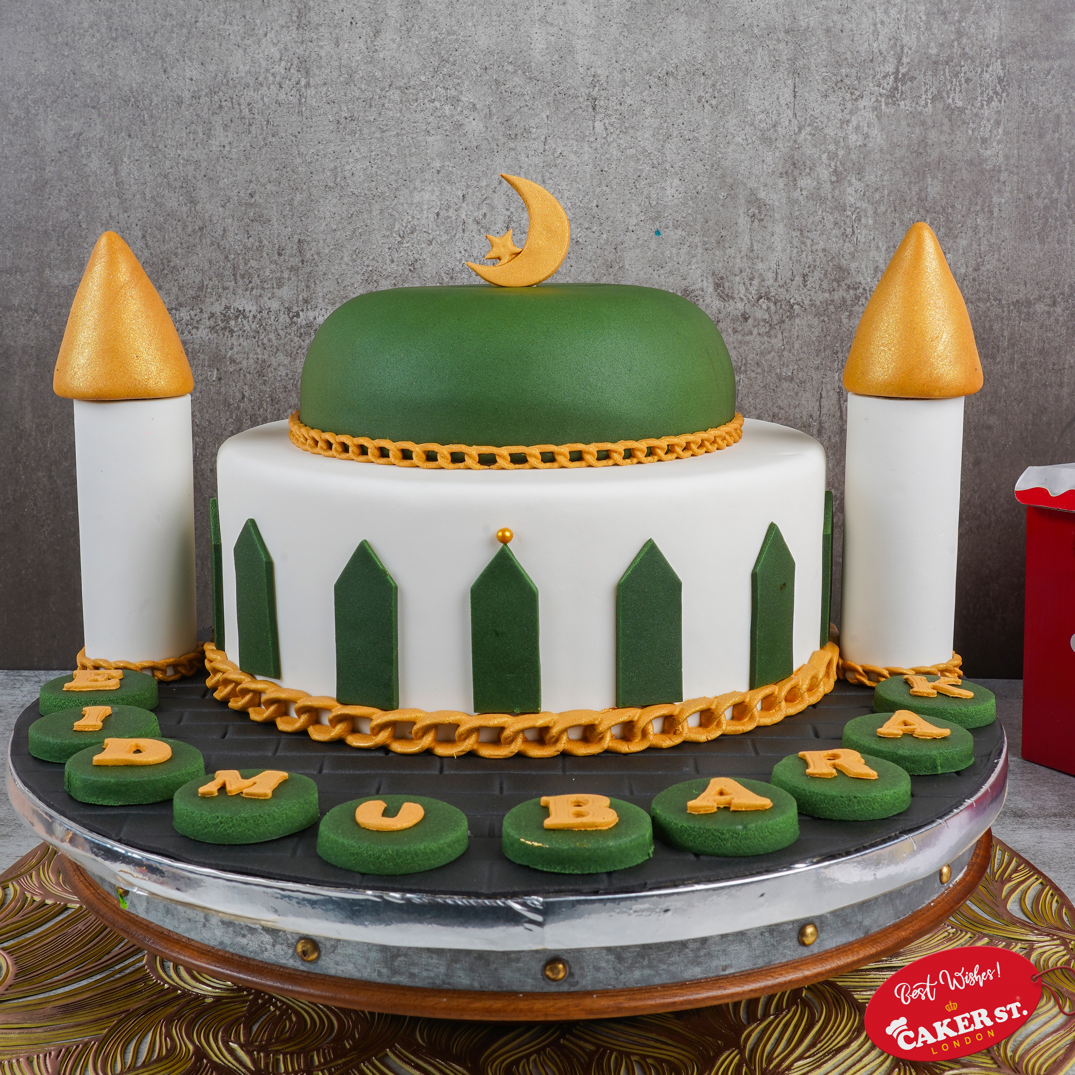 Celestial Minaret Cake