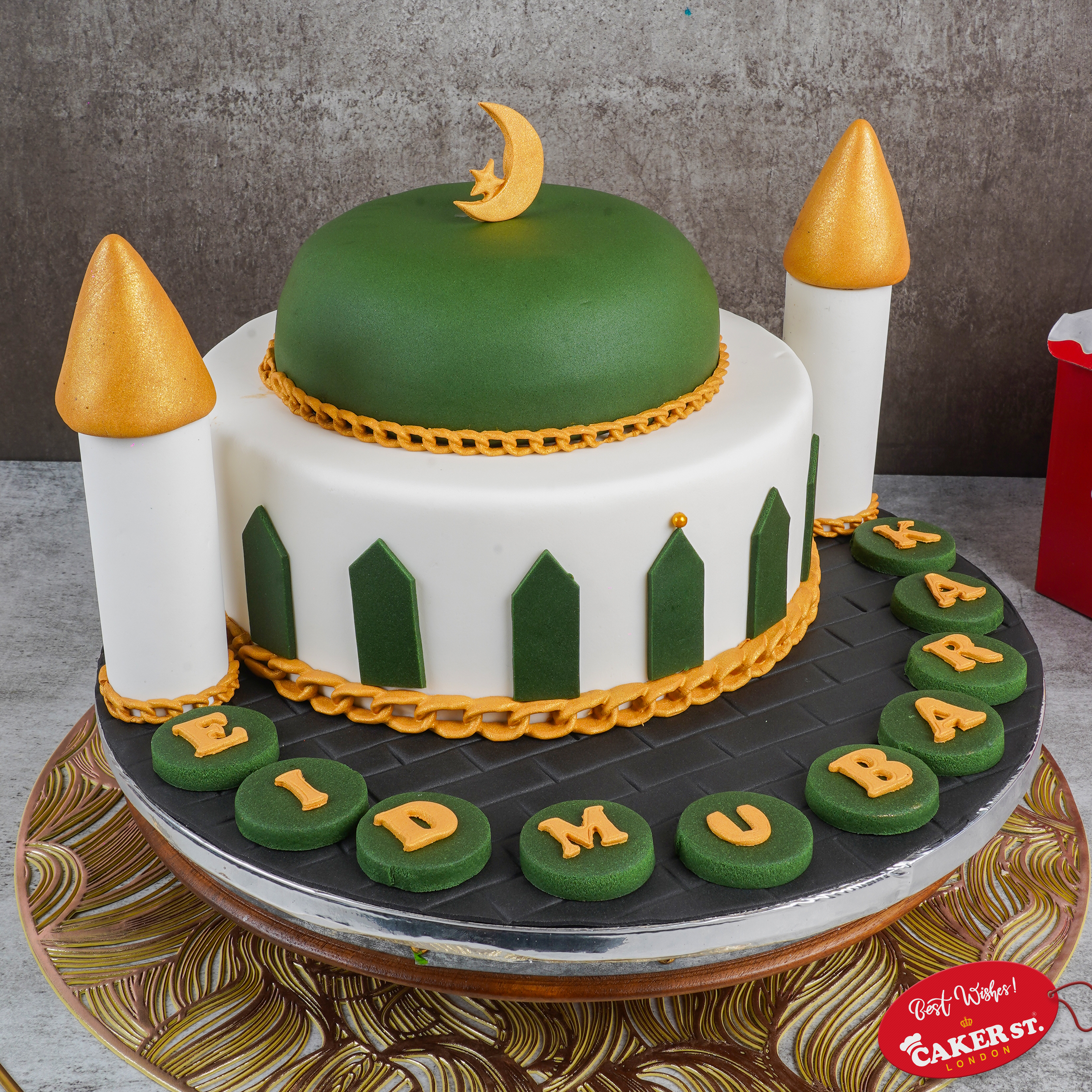 Celestial Minaret Cake