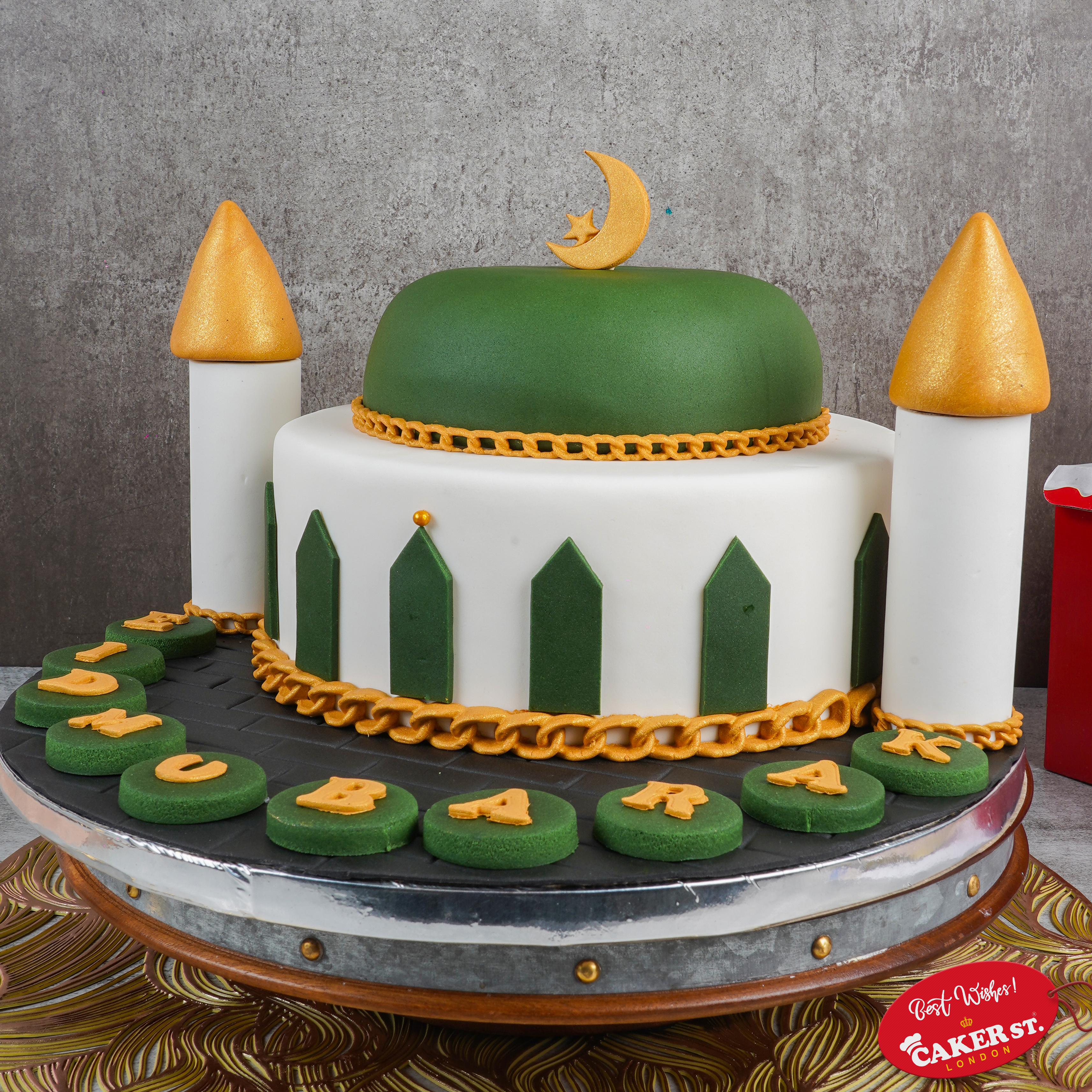 Celestial Minaret Cake