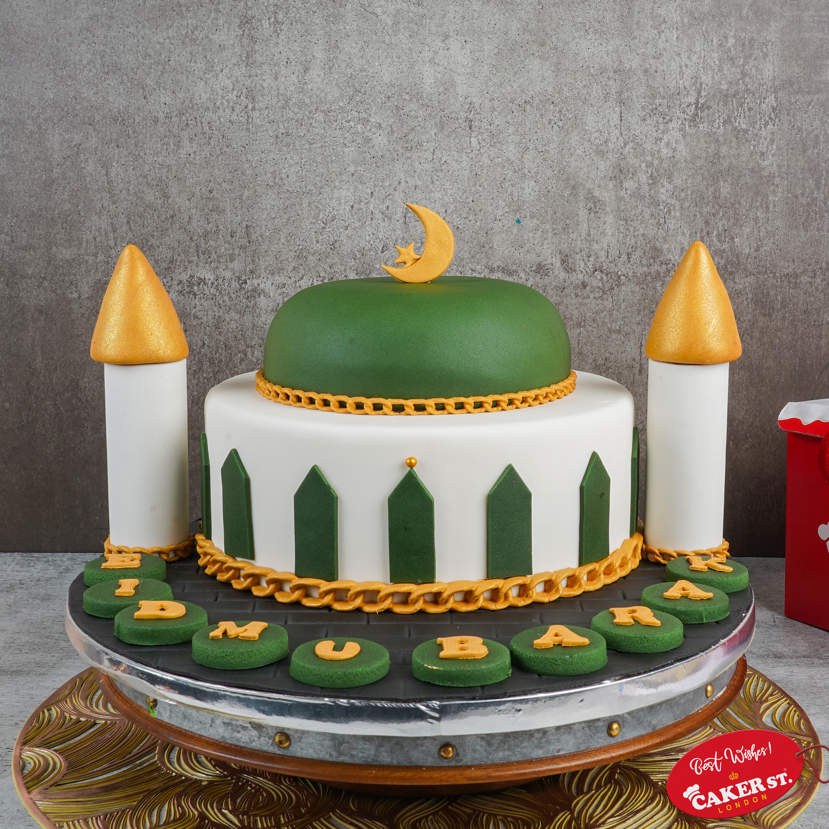 Celestial Minaret Cake