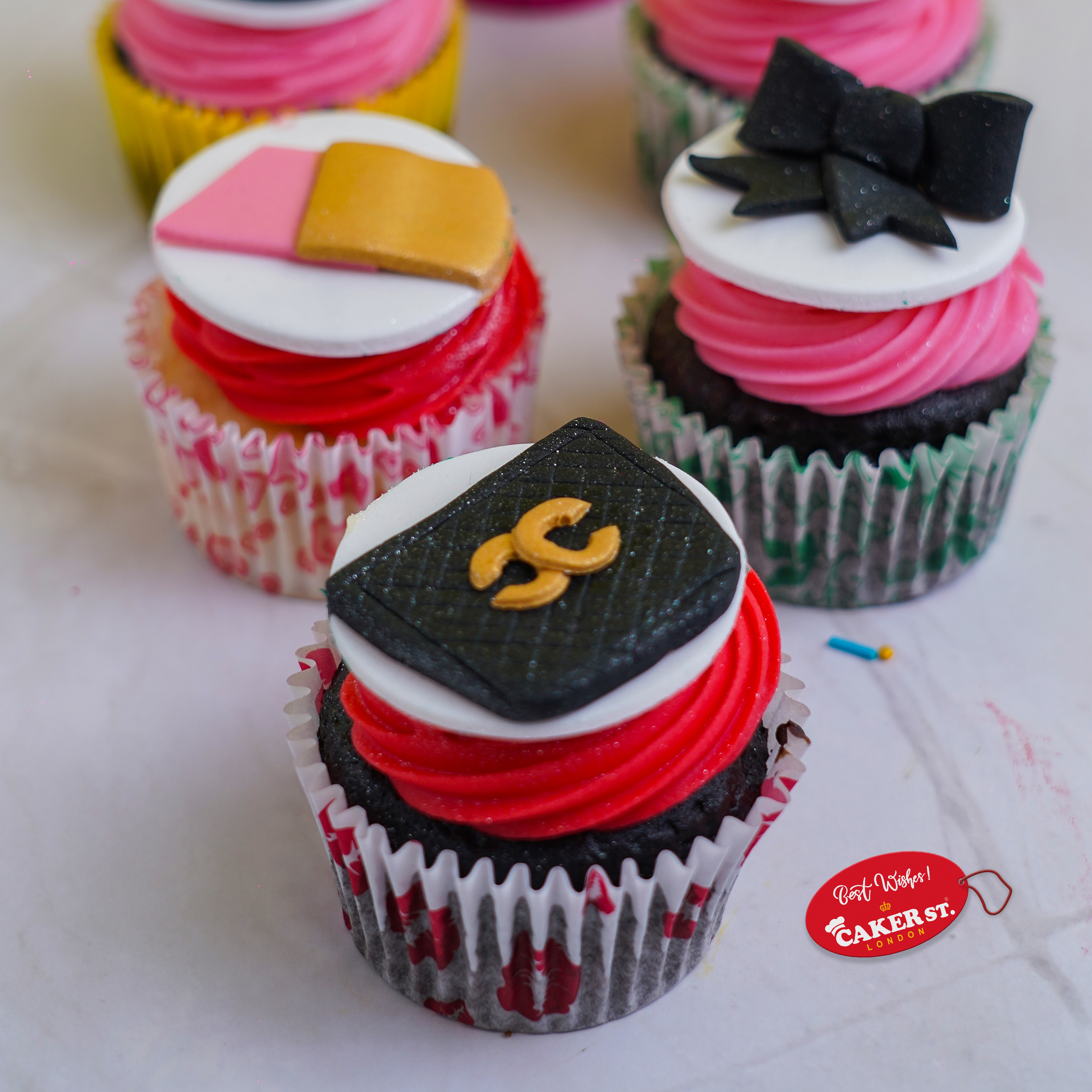 Chanel Fashion Girls Cupcakes