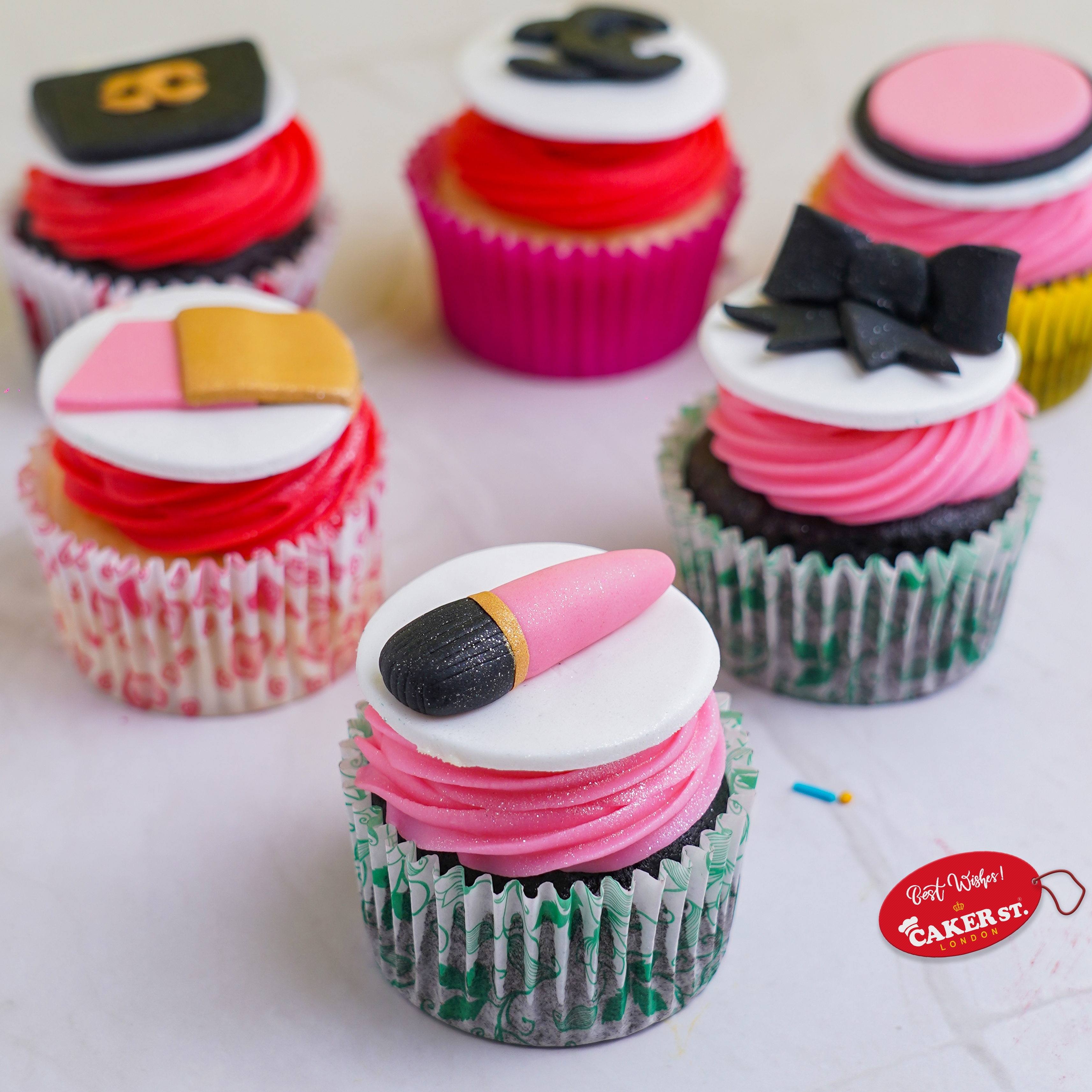 Chanel Fashion Girls Cupcakes