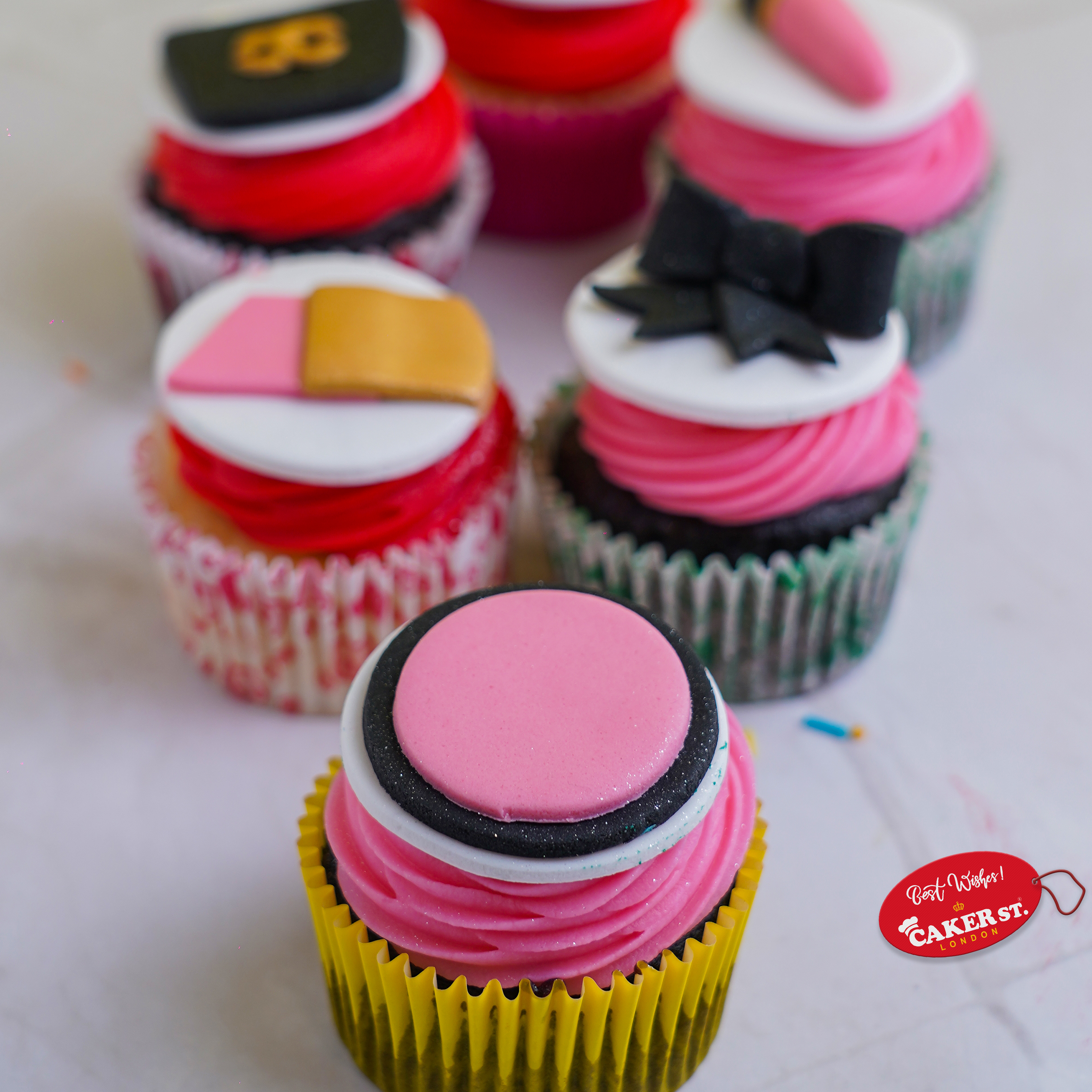 Chanel Fashion Girls Cupcakes