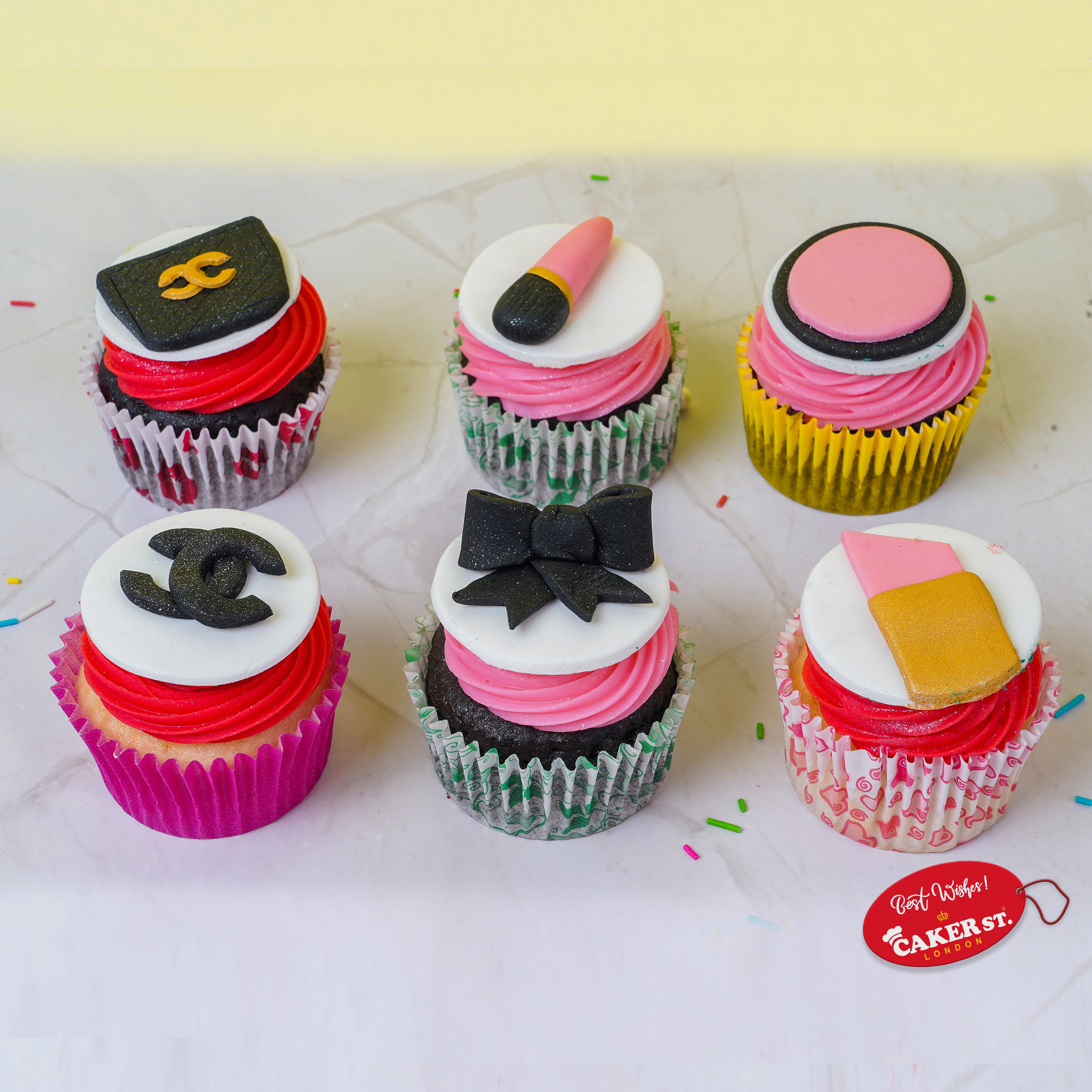 Chanel Fashion Girls Cupcakes