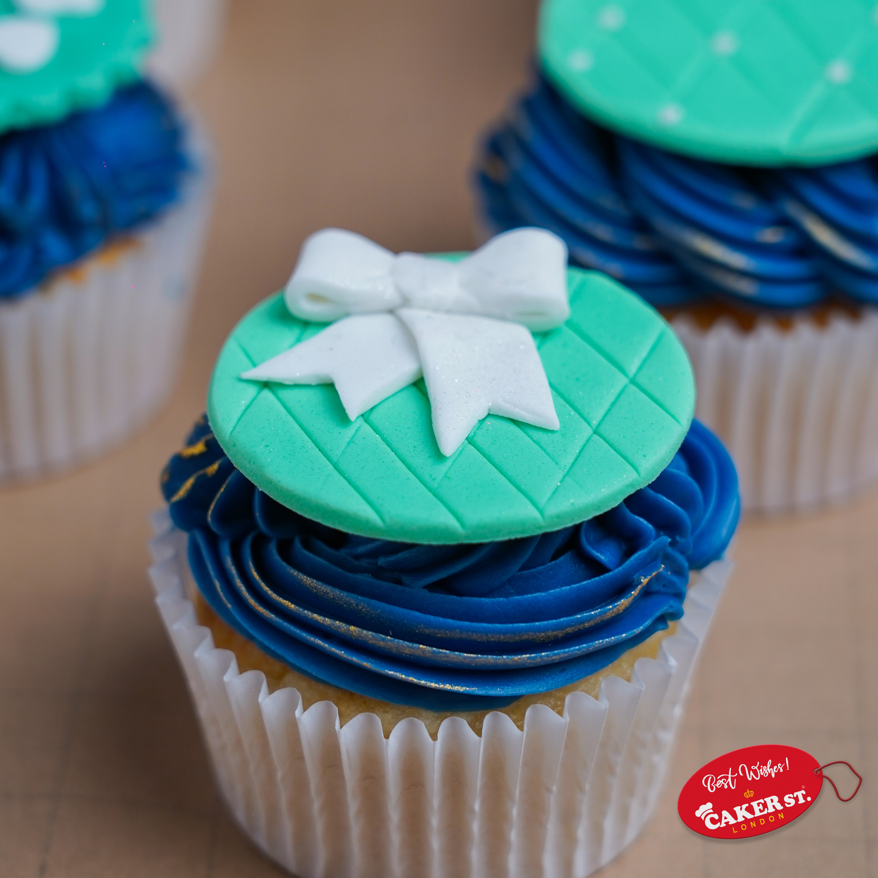 Charming Tiffany Cupcakes