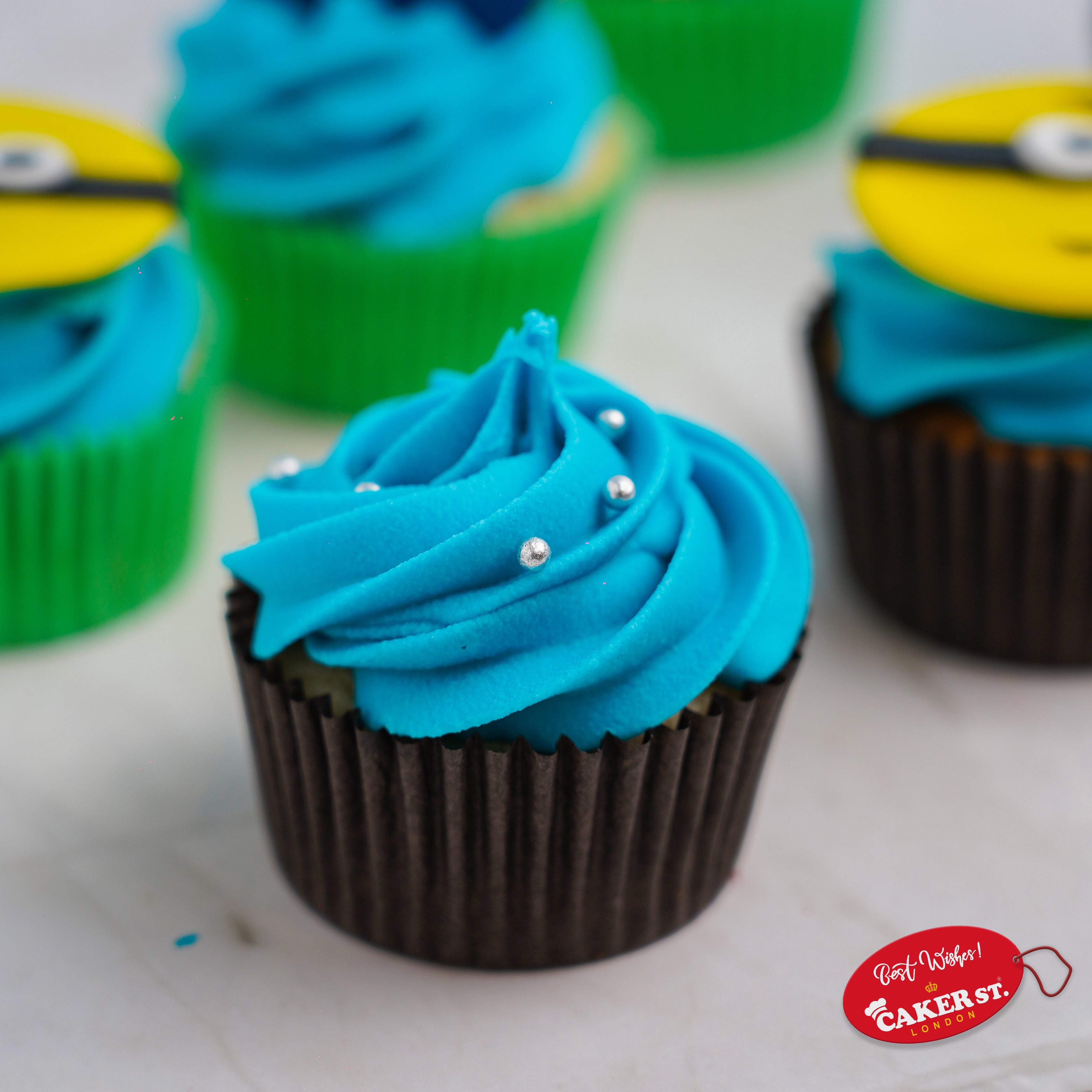 Cheeky Minion Cupcakes