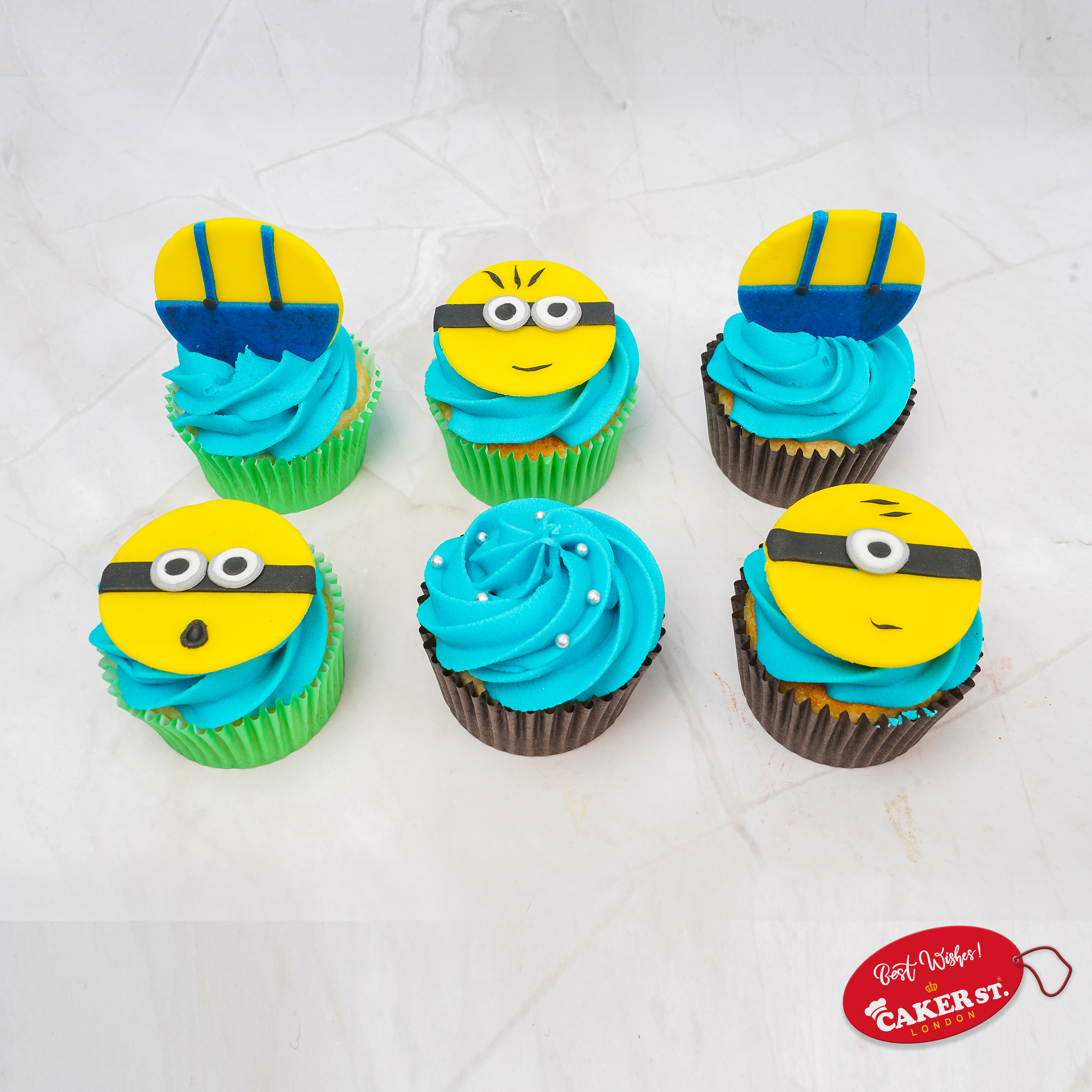 Cheeky Minion Cupcakes