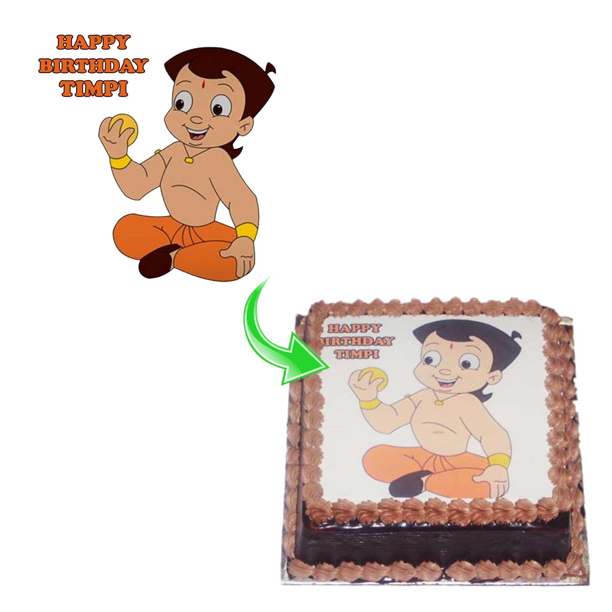 Chota bheem cake