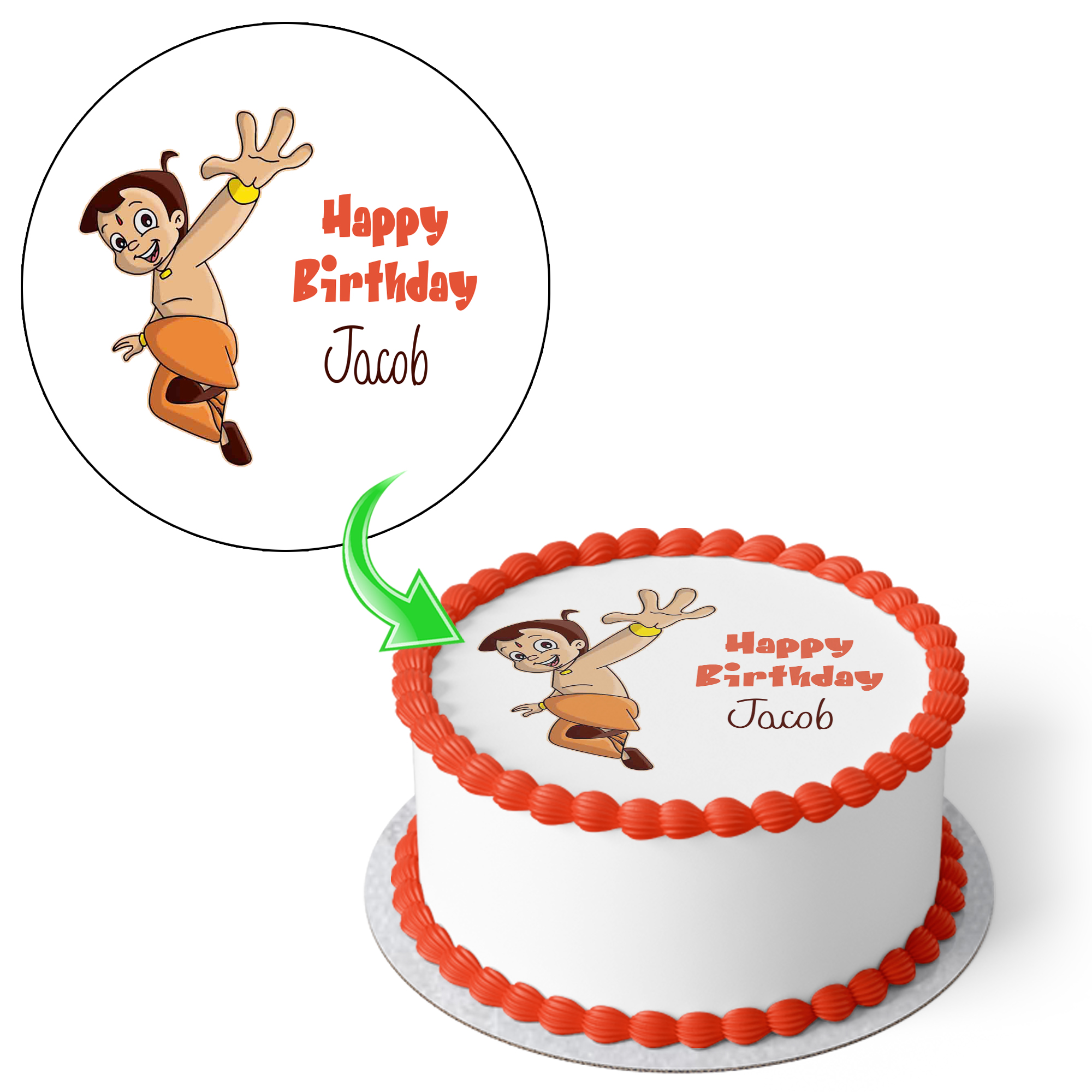 Chota bheem cake