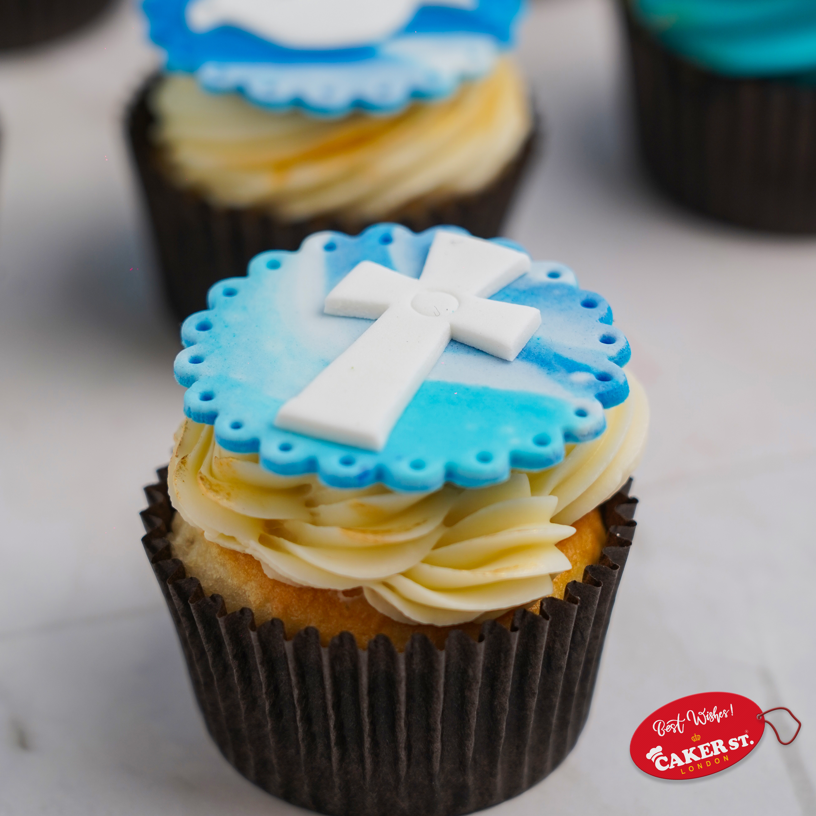 Christening-Divine Baptism Sweets Cupcakes