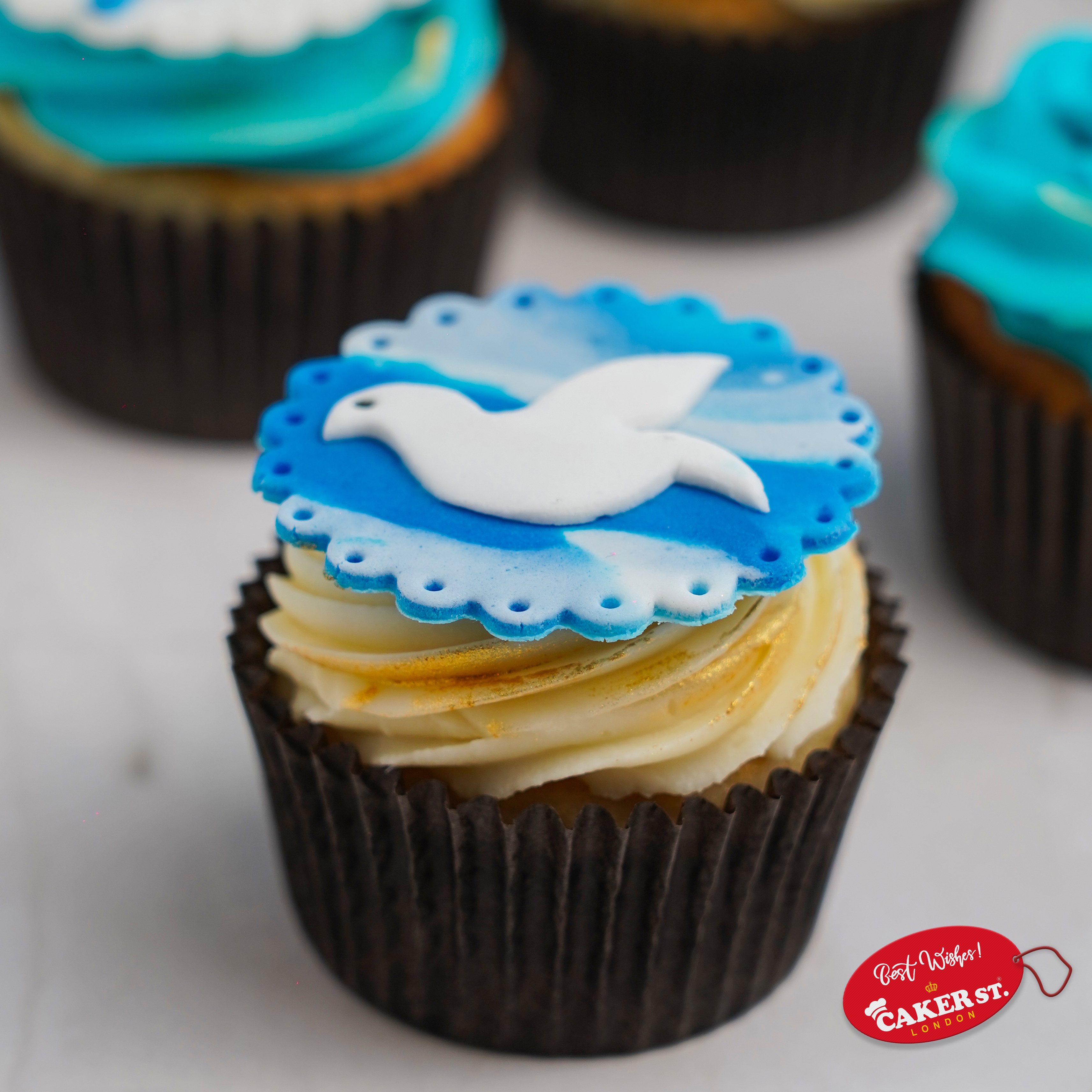 Christening-Divine Baptism Sweets Cupcakes