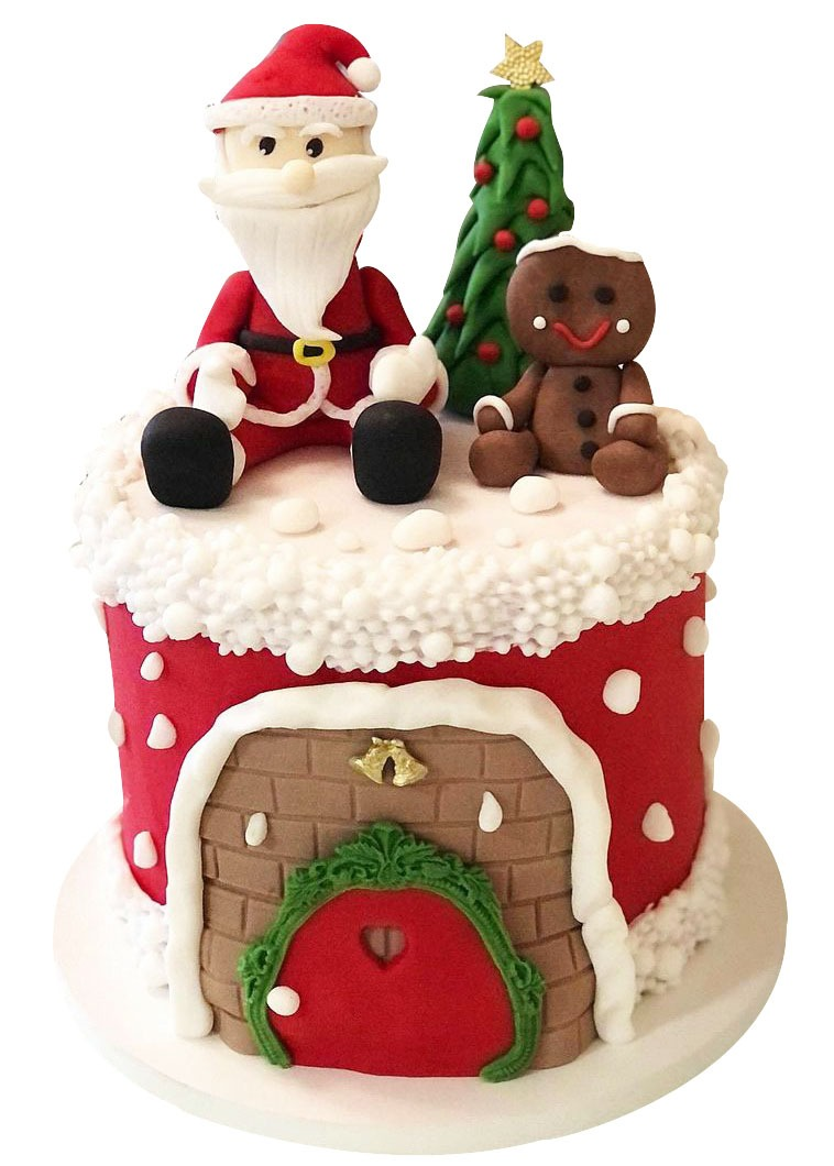 Christmas Birthday Cake