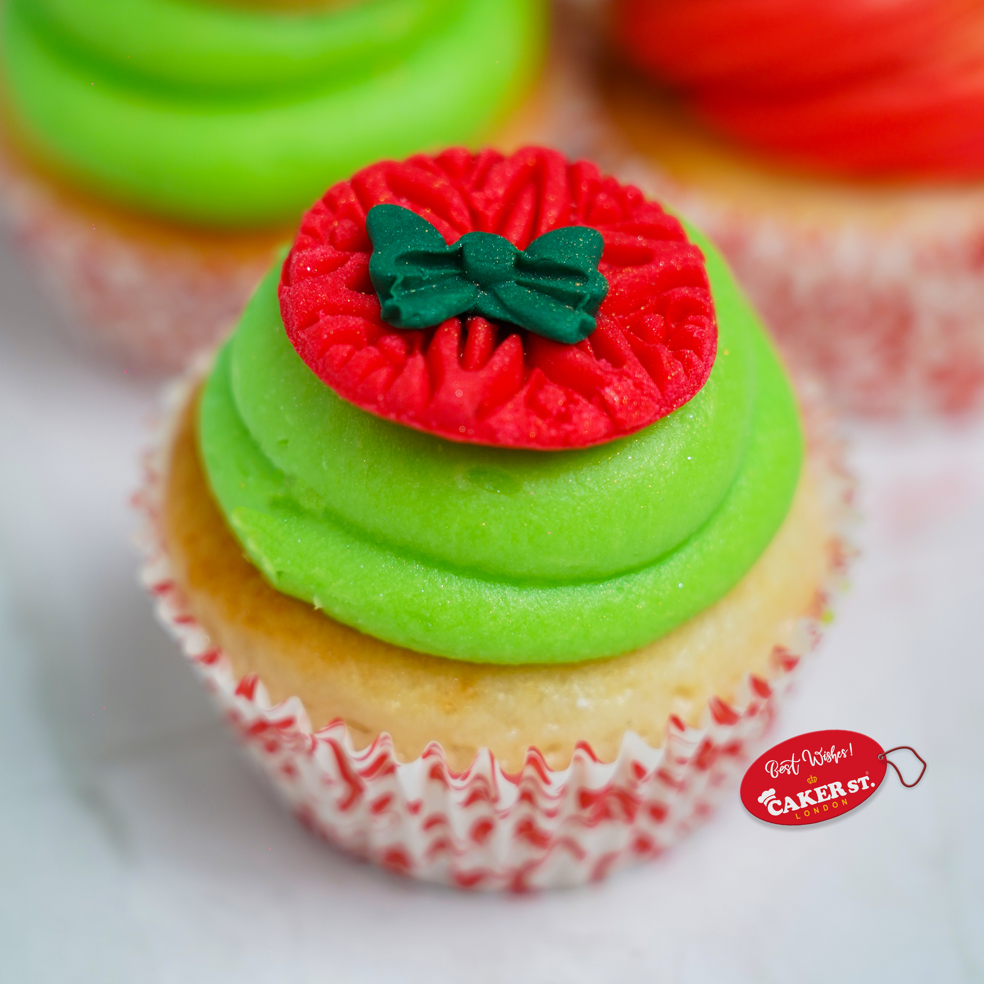 Christmas Cheer Cupcakes