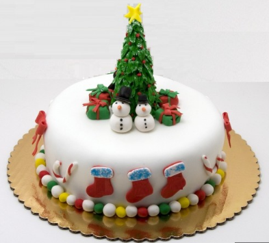 Christmas Drunk Santa Cake