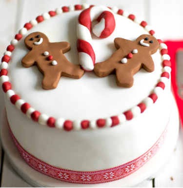 Christmas Drunk Santa Cake