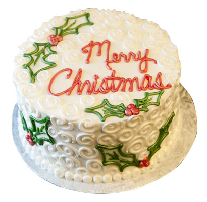 Christmas Butter Cream Cakes