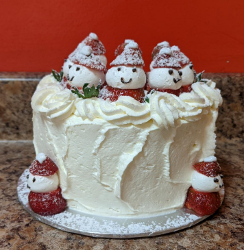 Christmas Butter Cream Cakes