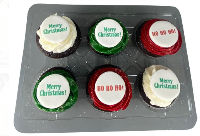 Christmas Theme Cupcakes 