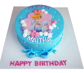 Cinderella Birthday Cake