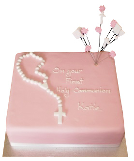 Communion for girls cake