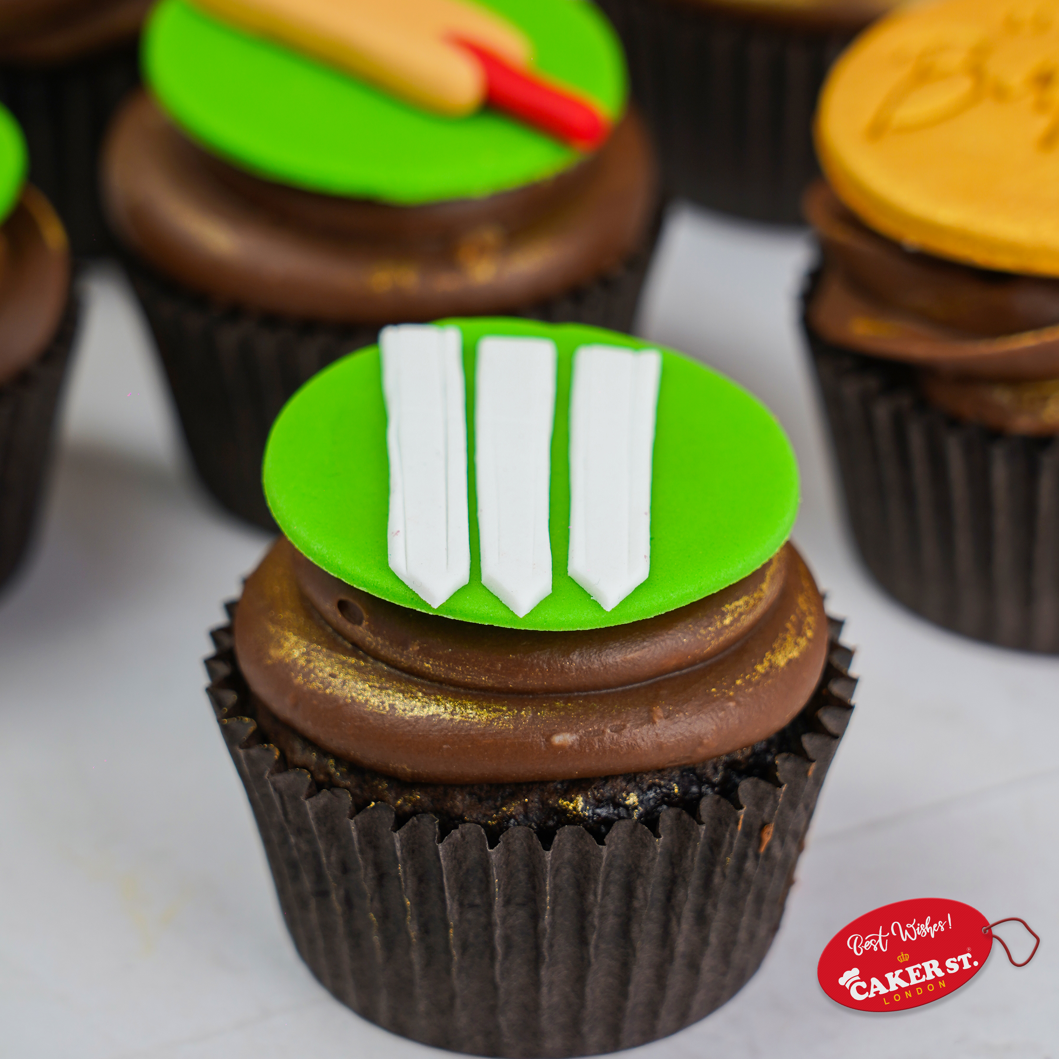 Cricket Craze Treats Cupcakes