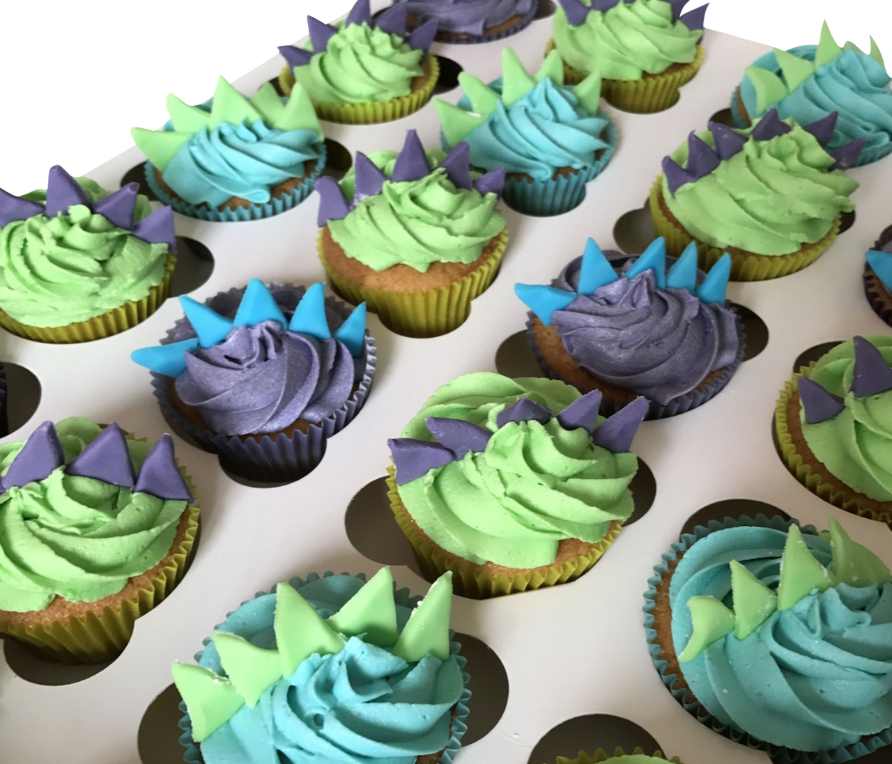 Dinosaur Cupcakes - Pack of 6