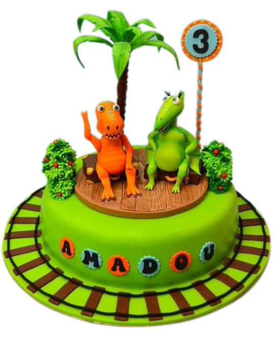 Dinosaur Train Cake