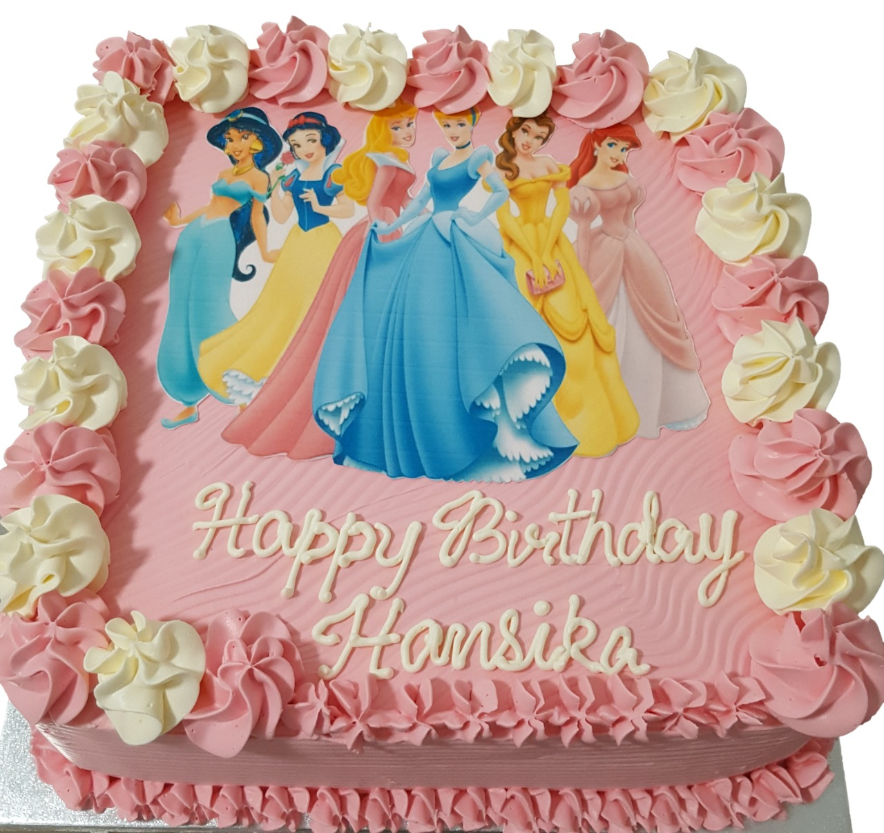 Disney Princess Fresh Cream Cake