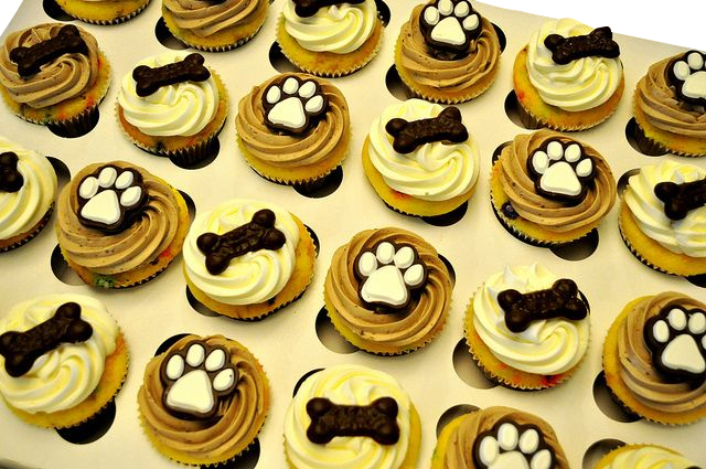 Dog Theme Cupcakes