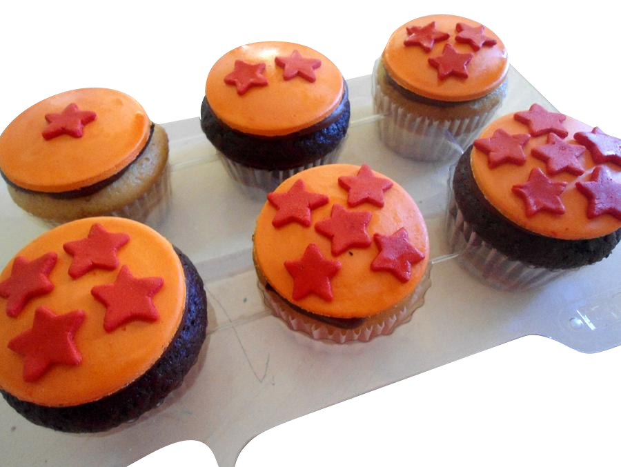 Dragon Ball Z Cupcakes