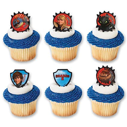 Dragon Theme Cupcake - Pack of 6