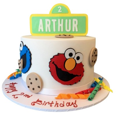 Elmo Cake