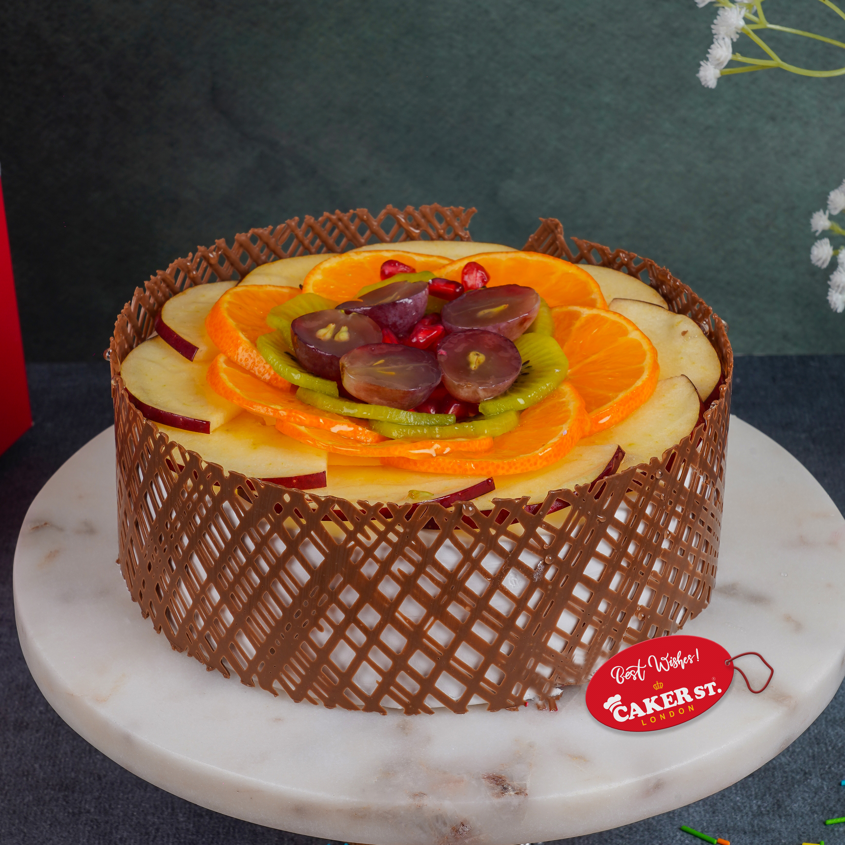 Exotic Fruit Fusion Cake