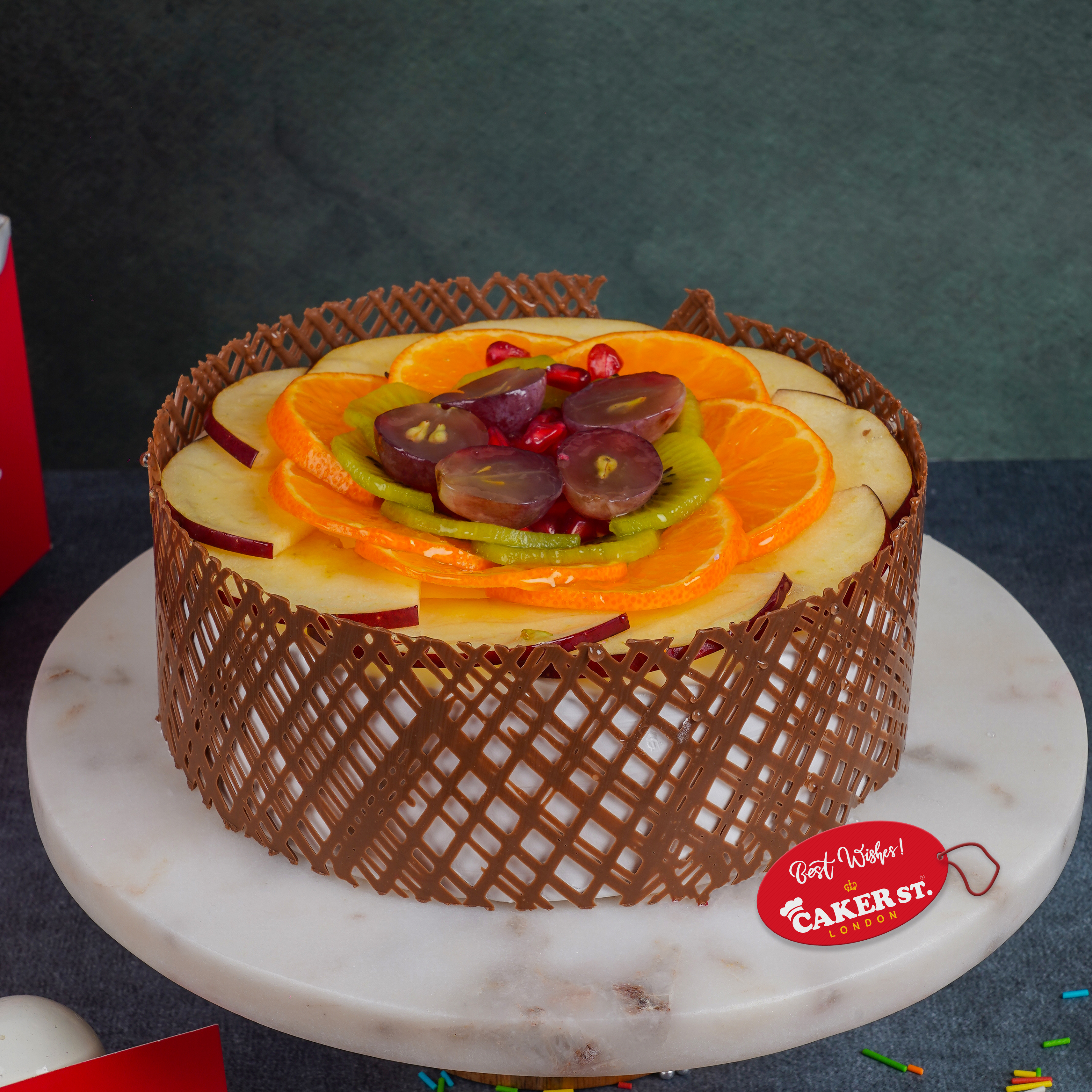 Exotic Fruit Fusion Cake