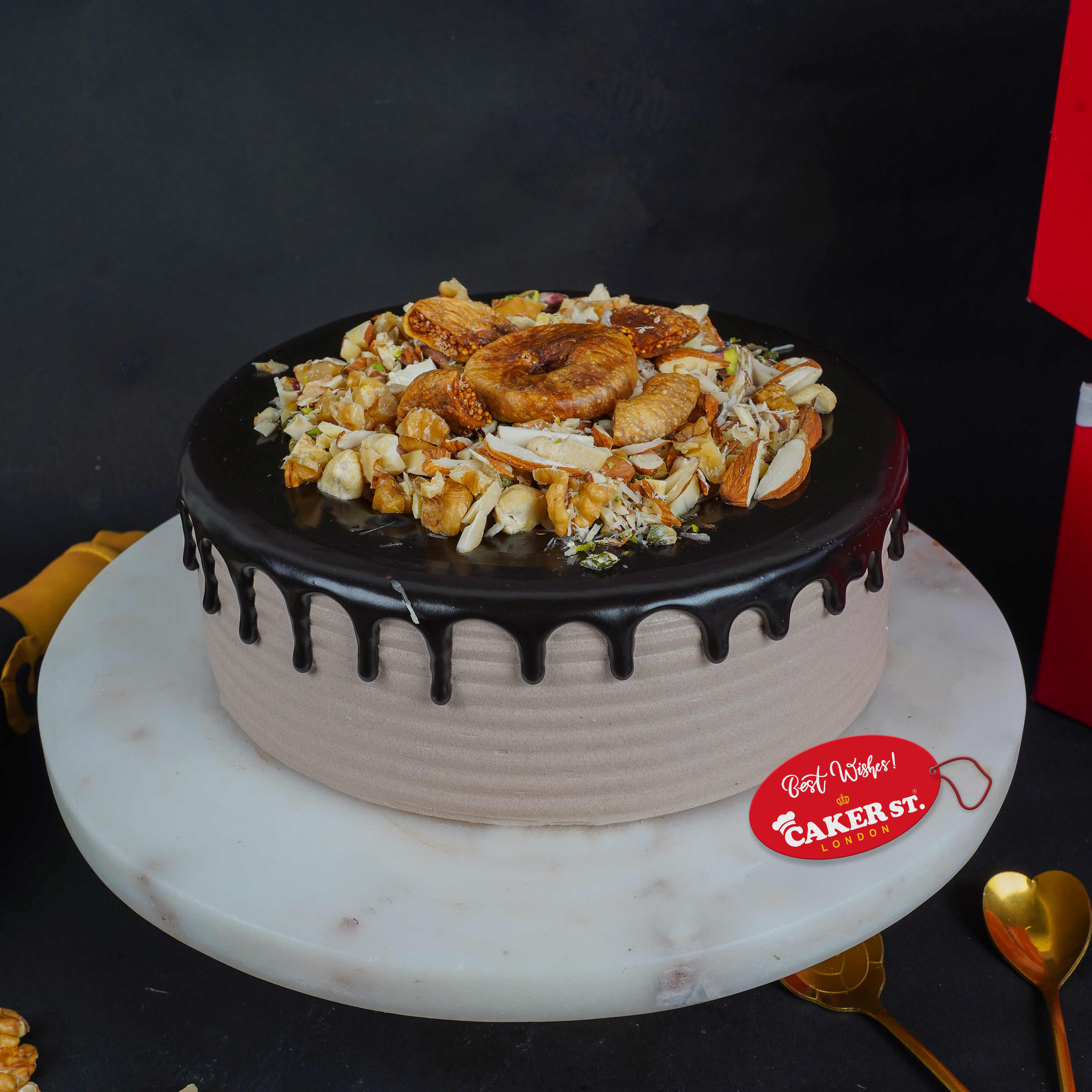 Exquisite Nut Medley Cake