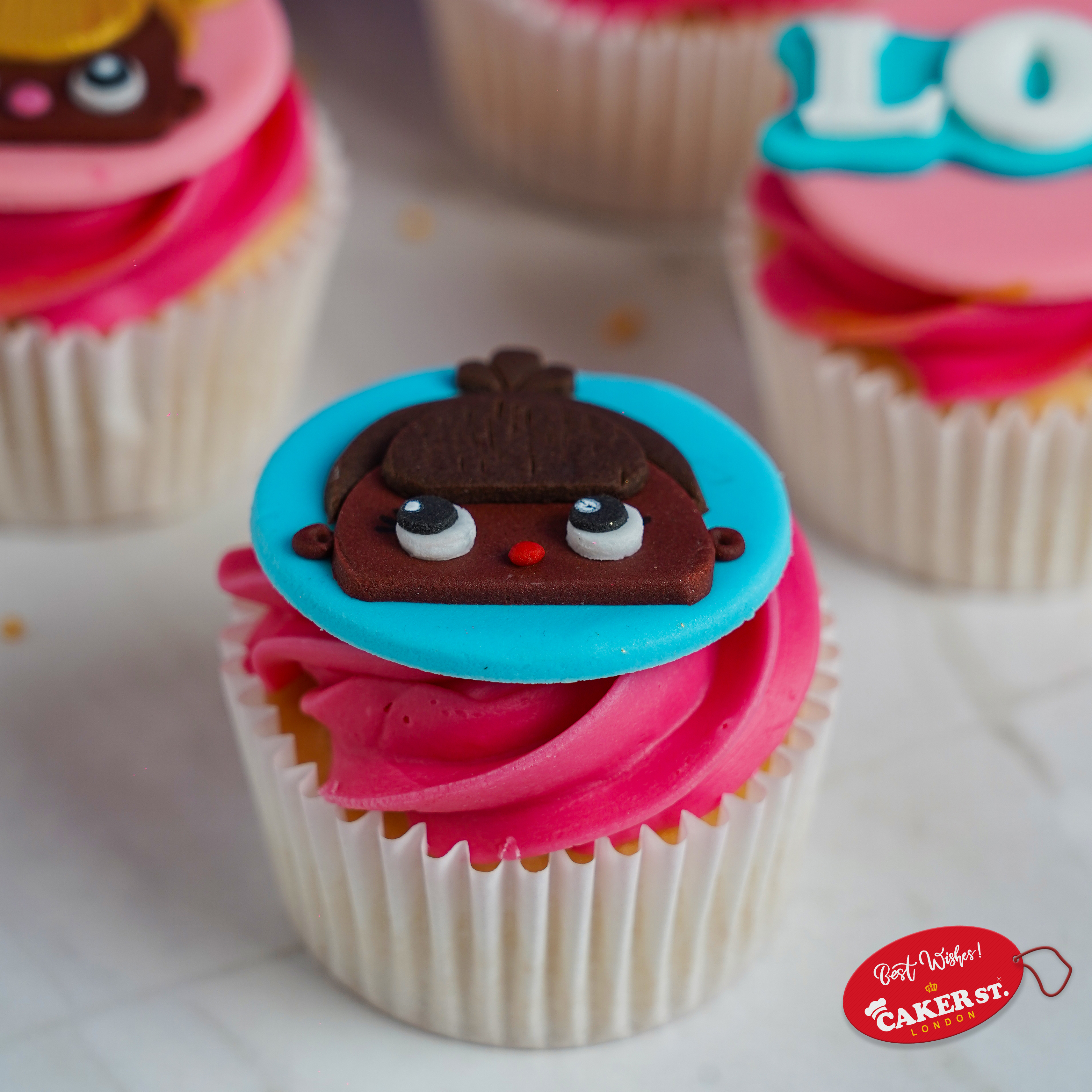 Fabulous LOL  Doll Bites Cupcakes