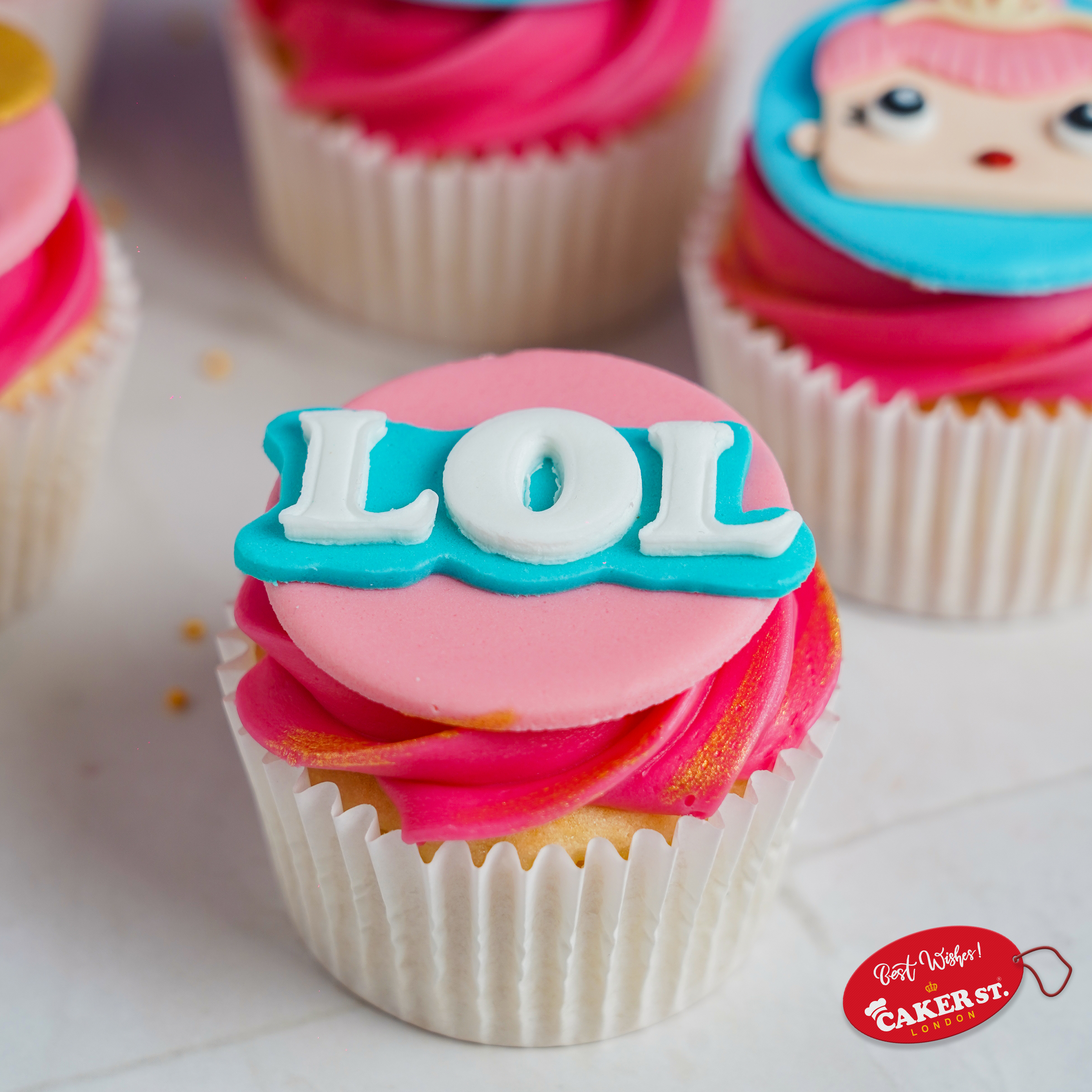 Fabulous LOL  Doll Bites Cupcakes