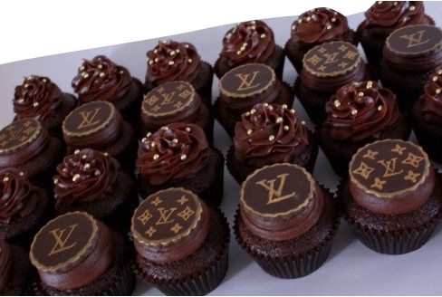 Fashion Theme LV Cupcakes