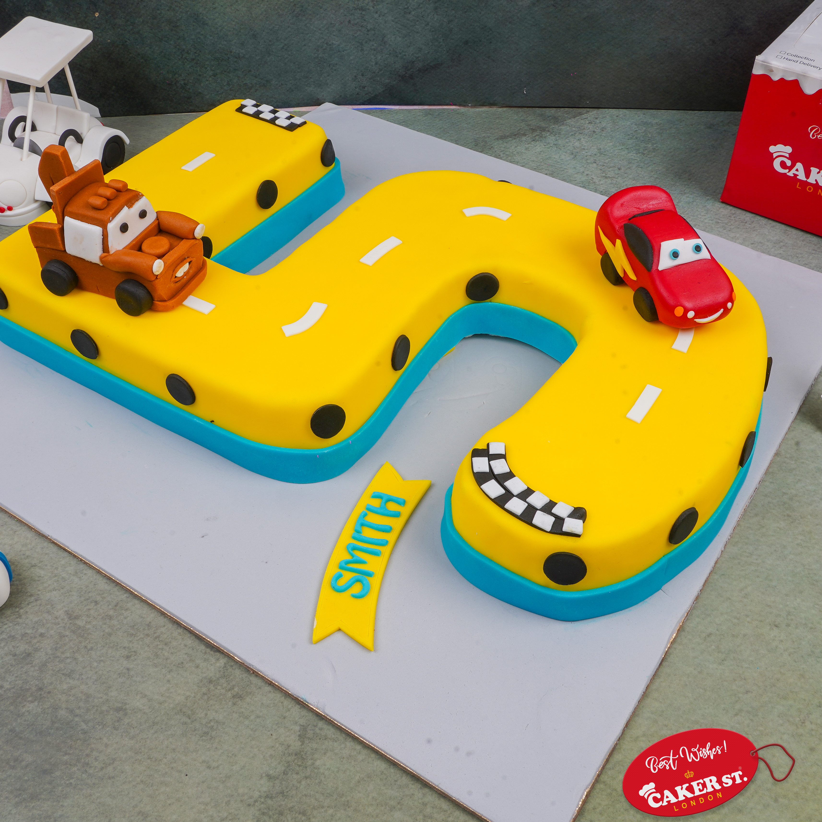 Five-mcqueen Racer Cake