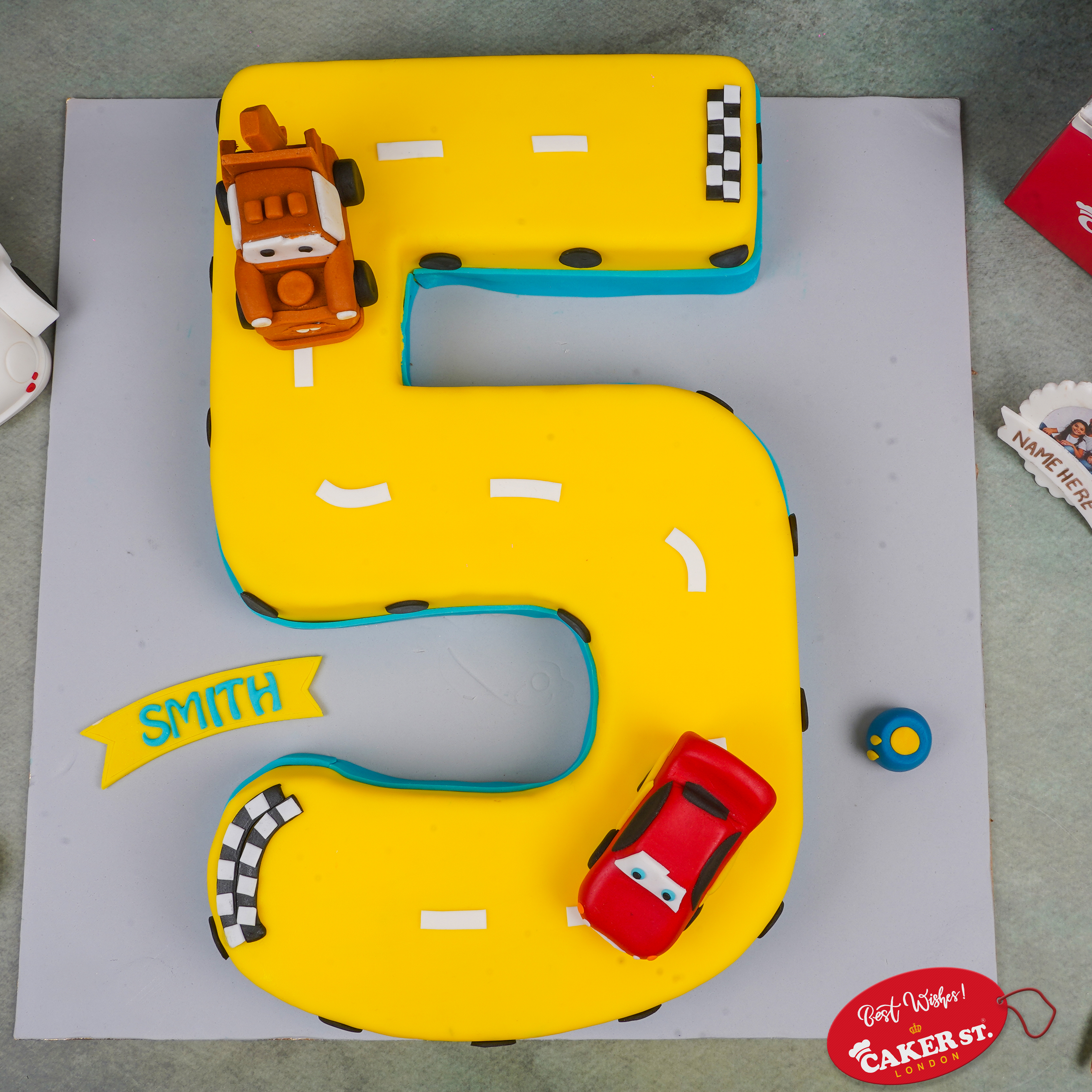 Five-mcqueen Racer Cake